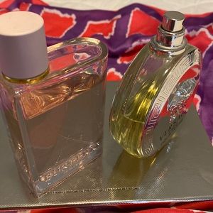 Duo Burberry Her and Versace Fragrance used